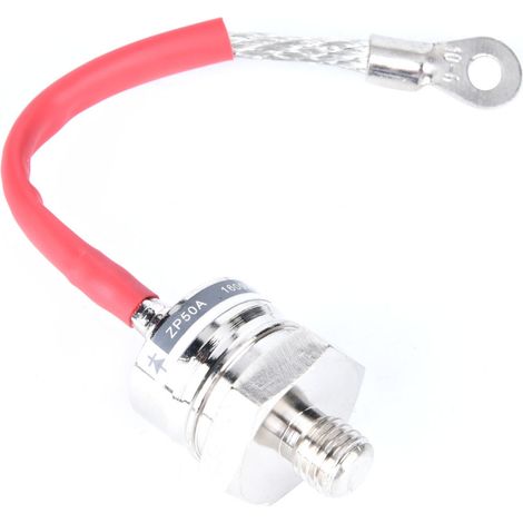 Diode redresseuse spiralée ZP50A 1600V, filetage mâle 12 mm (1/5)