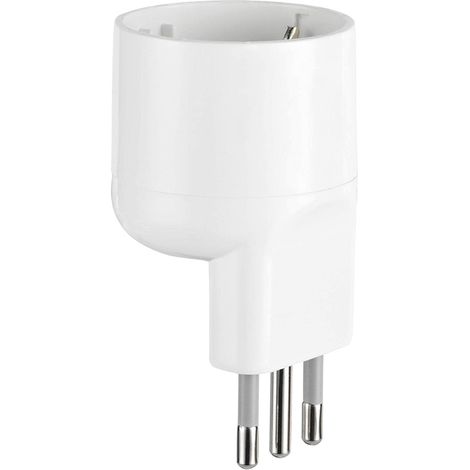 Adaptador asimétrico 2P + T 16A