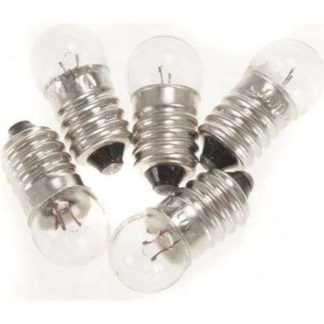 Lampadina arteleta sferetta 1,5v 5 pezzi - s.600/b5