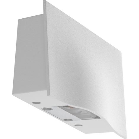 Aplique de pared ALDIOLA doble emisión LED COB 6,50 W 646 lm 3000 K CRI85 IP65 110°,110° Blanco (1/3)