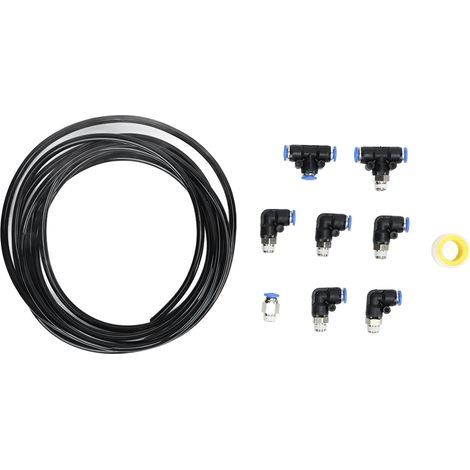 Kit de raccord pour aspirateur turbo 10 pièces 180psi flexible léger résistant aux plis remplacement pour Supra bleu (1/5)