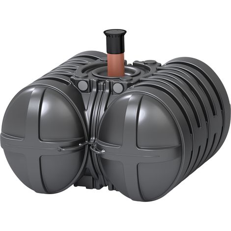 Roth Abwassertank Twinbloc 5000L inklusive Schacht und Deckel