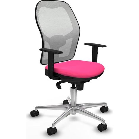 Piqueras y Crespo 1D086N0 Silla de oficina rosa cómoda (1/3)