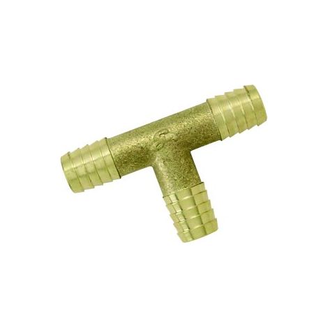 BOUTTÉ Raccord Té cannelé cylindrique pour tuyau Ø20 (1/2)