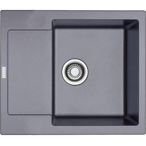 Franke Einbauspüle Maris MRG 611-62 Fragranit+ Steingrau Excenterbedienung (Druckknopf) (1/3)