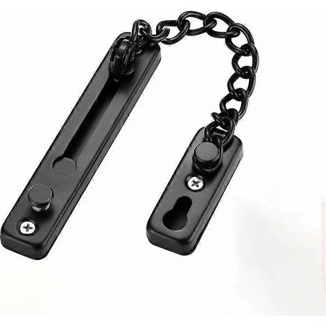 Chaînes de porte, verrou de porte antivol, sécurité de porte fiable en acier inoxydable (1/5)
