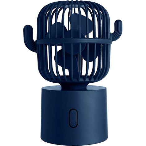 Mini ventilateur de table, petit ventilateur puissant et portable, 3 vitesses, USB, idéal pour les enfants et les filles. (1/5)