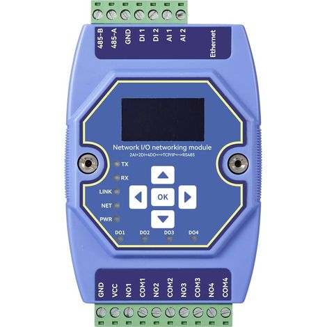 TRU COMPONENTS TC-ME31-AAAX2240 Modulo di interfaccia Modbus-RTU, Modbus-TCP, Modbus Gateway, DI/O, Analogico, RJ-45, R (1/5)