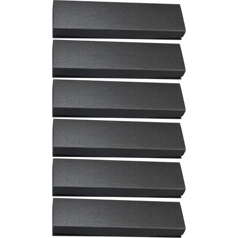 pencil holder with protective lid and angular design 6 piece