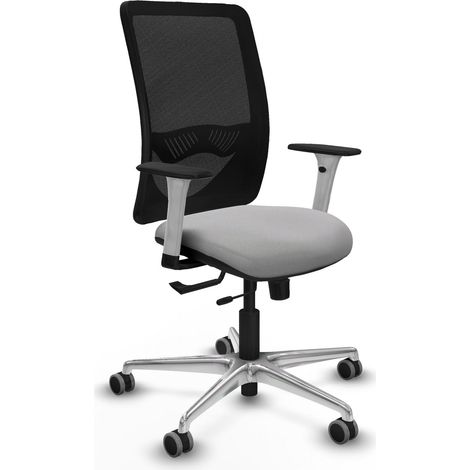 Chaise de bureau piqueras y crespo Zulema blanc support lombaire (1/2)
