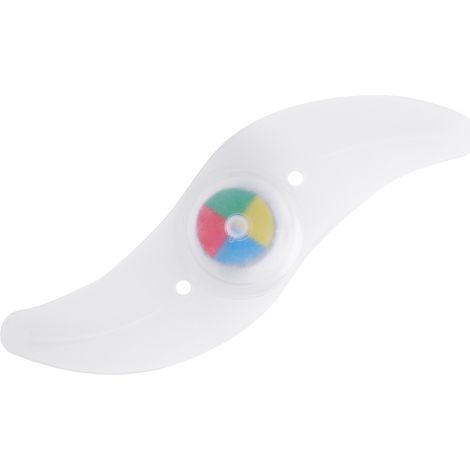 Lumière LED pour pneus de vélo, éclairage de rayons de roue, lampe de sécurité pour vélo (lumière colorée) (1/5)