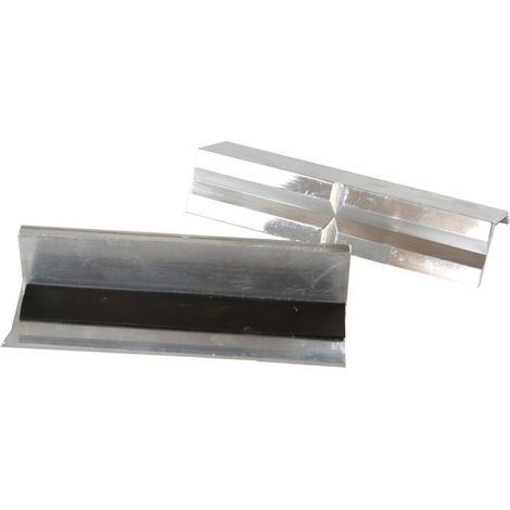 SW-Stahl 50830L Aluminium-Schutzbacken für Schraubstöcke, 125 mm breit,1 Paar