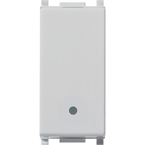VIMAR - 14010.SL Pulsante 1P NC 10A Silver