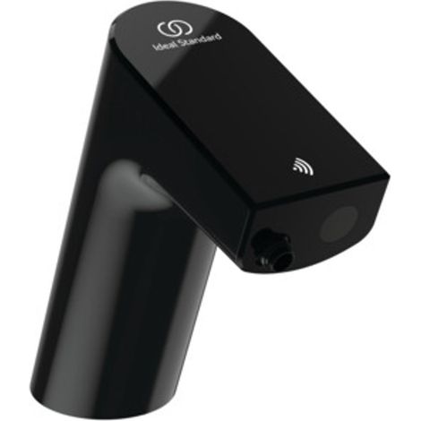 Ideal Standard Grifo de lavabo Intelliflow red sin mezclador saliente 126mm Negro, A7858B3