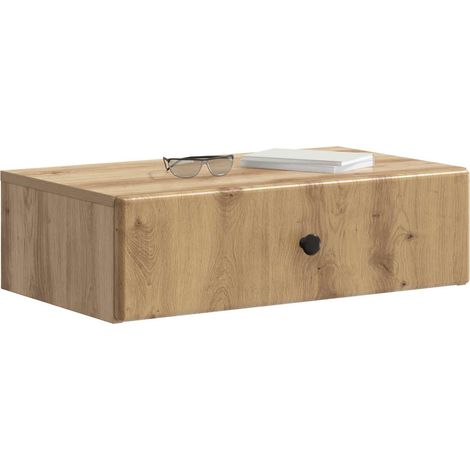 Maison Exclusive - Tavolino da Parete Laterale Rovere Artigianale