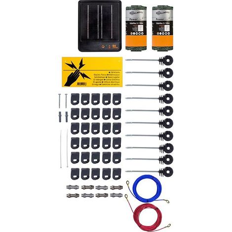 Kit Gatto per recinzione elettrica con Elettrificatore S6 Solare