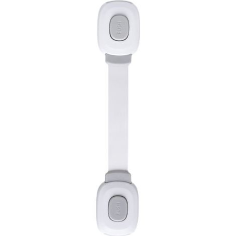 Un exclusivo kit de autoensamblaje de 5 piezas, que incluye un cierre para cajón, un pestillo y un cierre para armario (gris). (1/5)