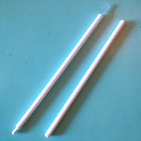 60 cm lange PP-Drehstange für Jalousien, 24-Zoll-Verbindungsstück, Jalousien-Zugstange, Vorhangzubehör (1/5)