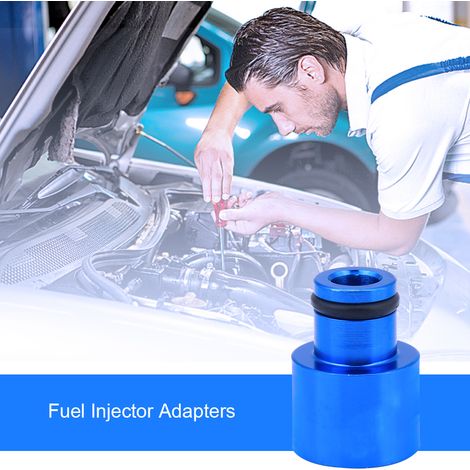 4pcs Adaptateurs Rallonges Injecteurs Bleus pour RDX, Compatible B16 B18 D16Z D16Y, Entretoises Extension Carburant (1/5)