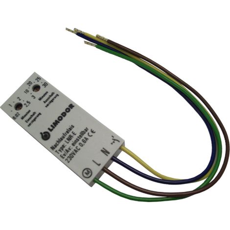Limot Elektromotorenbau Nachlaufrelais LNR für Schalterdoseneinbau 55002