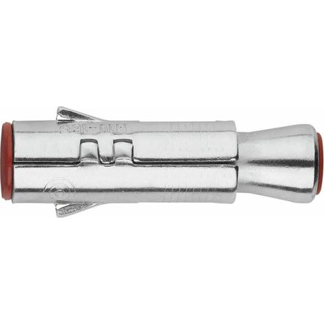 Index – Cheville anti-rotation pour charges lourdes – Douille zinguée M8 x 55 Ø14 – Boite de 50 unités pour béton armé