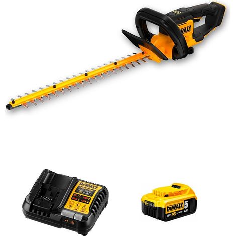Cortasetos DeWALT DCMHT562P1 (1 x 5,0 Ah + DCB1104) (1/4)