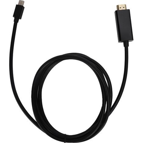 Câble Adaptateur Mini Displayport Vers Hdmi - 1080p 60hz - Transmission Audio Vidéo - Pour Ordinateur Et Écran - 1 Pièce (1/5)