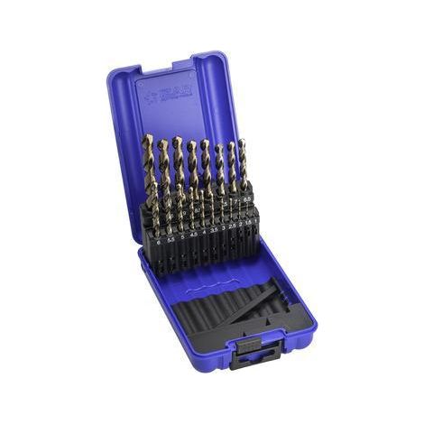 IZAR JUEGO BROCAS HSS 338 COBALTO 1-100.5 (ESTUCHE 19U.