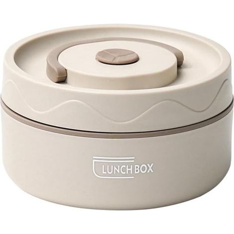 Boîte à lunch isotherme en acier inoxydable, repas portable (1/5)