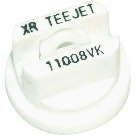 Ugello a ventaglio piatto XR 80° 8 bianco ceramica TeeJet TEEJET XR8008VK