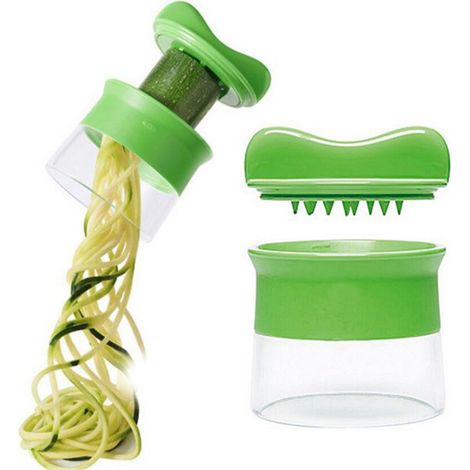Direkter Gemüse-Spaghetti-Gemüseschneider, Spiralschneider, Gemüse-Spaghetti, Gemüsespiralschneider (1/5)