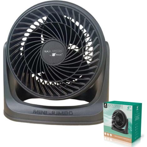 Standventilator Ø 6" 15,24 cm 27 W 3 Flügel 3 Geschwindigkeitsstufen 90° neigbarer Kopf (1/5)