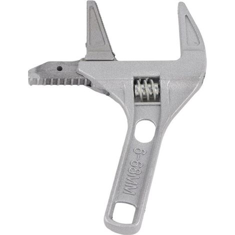 Clé de Salle de Bain à Grande Ouverture, clé à Main Multifonction pour écrou de Salle de Bain, Outil Léger en Alliage d'aluminium Antirouille pour Robinets de Salle de (1/4)
