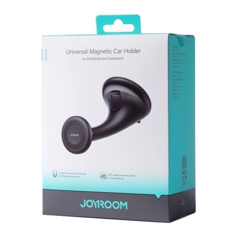 Soporte magnético universal para teléfono de coche para salpicadero, parabrisas, color negro