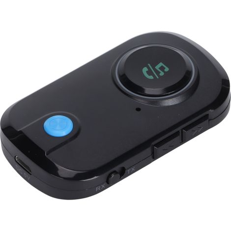 Adaptateur Bluetooth 5.0 T3 (émetteur et récepteur) à faible latence, sans fil, prise jack 3,5 mm pour voiture, TV, PC et haut-parleurs.