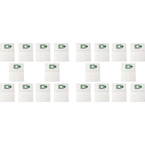 Lot de 20 sacs d'aspirateur compatibles avec les modèles Henry, Hetty, James et Numatic - Remplacement pour NVM-1CH (1/5)