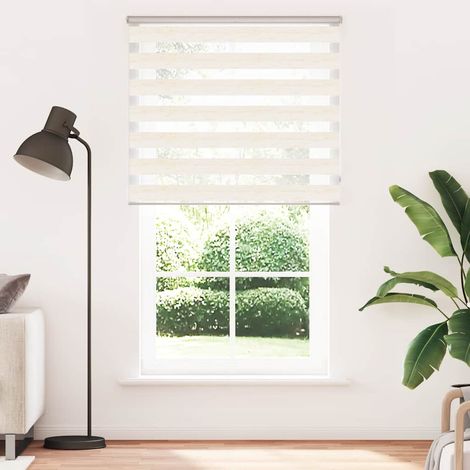 Maison Exclusive - Tenda a Rullo Zebra Larghezza Tessuto 120,9 cm Poliestere