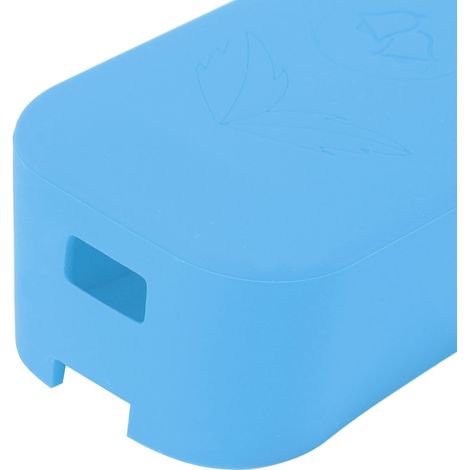 Ortviai Housse de protection en silicone pour sonnette sans fil Blink A363, couleur bleu ciel, étanche et anti-poussière (1/4)