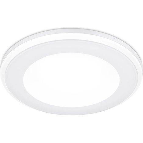 Faretto da Interno a LED in Plastica Bianco Opaco