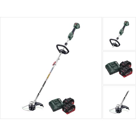 Metabo RTD 18 LTX BL 30 Akku Rasentrimmer 18 V 30 cm Brushless + 2x Akku 10,0 Ah + Ladegerät