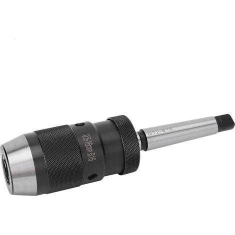 Mandrin de perçage sans clé à dégagement rapide, cône Morse, adapté aux perceuses de 0,5 à 16 mm MT2-B16