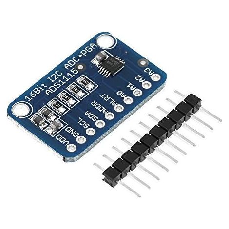 ADS1115 16 bits I2C ADC Development, éléments de signal Convertisseurs de signaux Board Module de conversion analogique-numérique Amplificateur de gain programmable. (1/5)