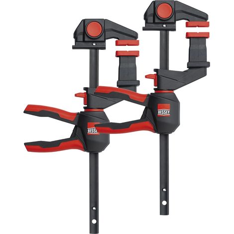 Bessey Einhand-Tischzwinge mit drehbarem Griff für Führungsschienen EZR360-15SET (1/5)