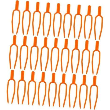 Pair Pinces De Fixation pour Plantes Grimpantes 150 Pcs Clips De Jardin en Plastique Support pour Et Vignes Réutilisables Et Pratiques Évite L'enchevêtrement des Plantes