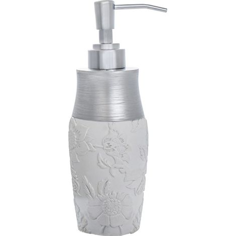 Damasco Dispenser Bianco e Argento (1/3)