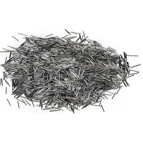 Polisseuse de bijoux en acier inoxydable 0,3 mm, 100 g, broche de finition, média de polissage, tambour magnétique (1/5)