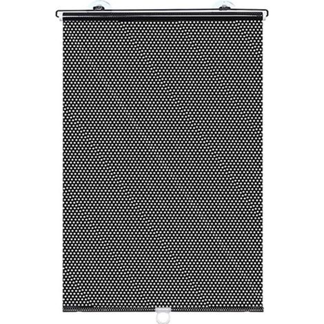 Pare-Soleil De Voiture, Stores Enrouleurs De Voiture Rétractables, Pare-Soleil De Voiture avec Ventouses, Protection Solaire Automatique pour Vitres Arrière Et Latérales,45×125cm (1/5)