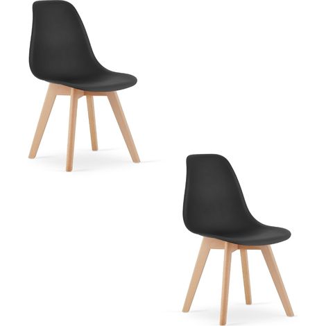 KITO Stuhl - schwarz x 2 (1/5)