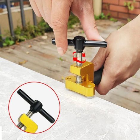 Outil De Découpe De Carreaux Manuel Scribing Cutter De Verre Et Briseur De Céramique Pour Projets De Bricolage À Domicile (1/4)