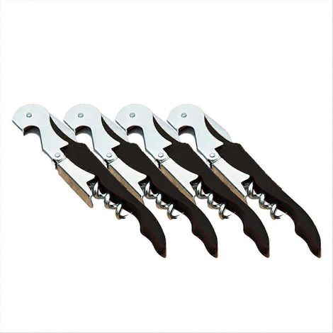 Ensemble de tire-bouchons de sommelier professionnels en acier inoxydable, multifonctionnels, pour barmans et sommeliers. (1/5)